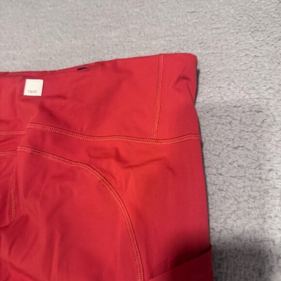 VUORI Stride Legging Red Size Large Women's Performance Legging VW429 - Picture 11 of 13